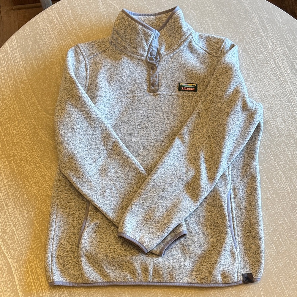 L.L. Bean women’s Sweater Fleece Pullover